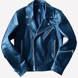 Paul Smith Men’s Moto Leather Jacket